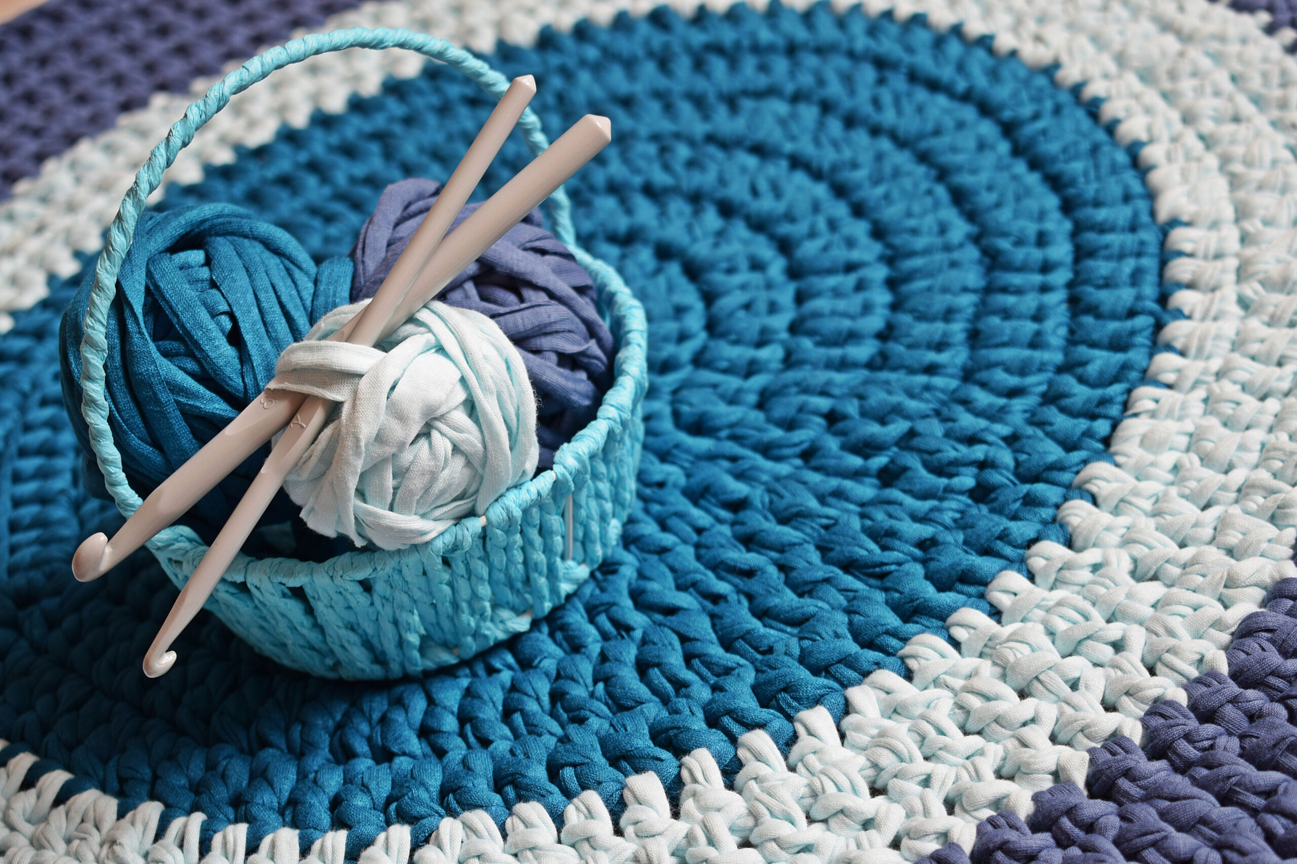 Best Yarn for Crochet Rug (Everything you Need to Know) - love. life. yarn.